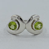 Peridot Gemstone Ring 925 Sterling Silver