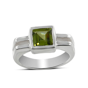 Amethyst Silver Rings