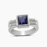 Amethyst Silver Rings