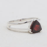Amethyst Silver Rings