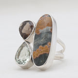 Ocean Jasper Silver Rings