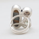 Ocean Jasper Silver Rings