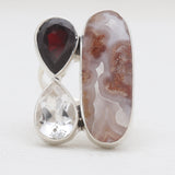 Ocean Jasper Silver Rings