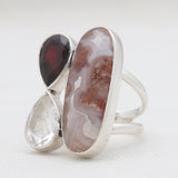 Ocean Jasper Silver Rings