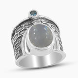 925 Sterling Silver Smoky Quartz Rings