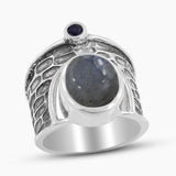 925 Sterling Silver Smoky Quartz Rings