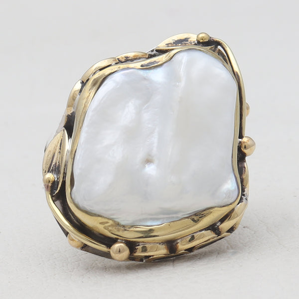 Freshwater Pearl Silver Rings