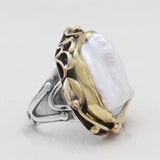 Freshwater Pearl Silver Rings