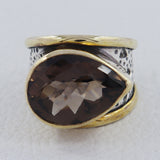 Citrine Silver Ring