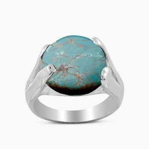 925 Silver Tibetan Turquoise Rings
