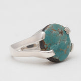 925 Silver Tibetan Turquoise Rings