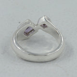 925 Sterling Silver Garnet Ring for Sale