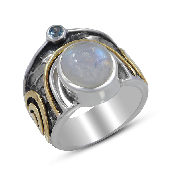 Labradorite Silver Rings