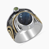 Labradorite Silver Rings