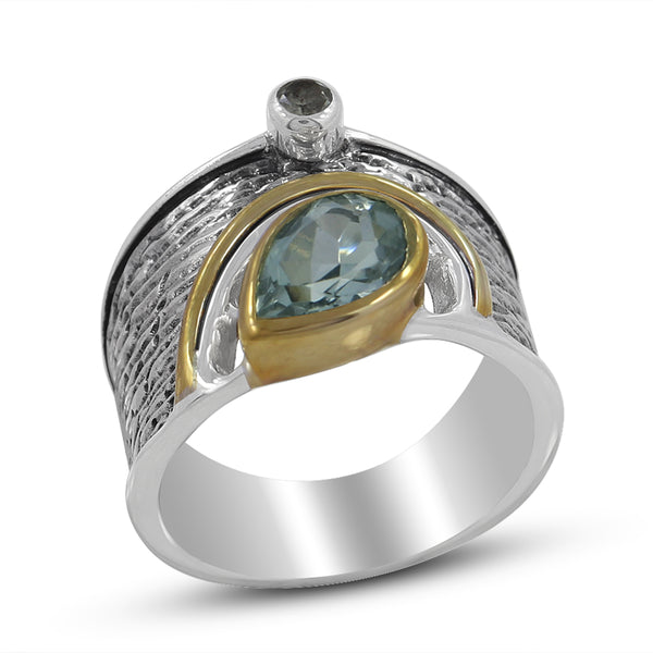 925 Sterling Silver Citrine Rings