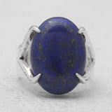 925 Sterling Silver Lapis Lazuli Rings
