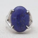 925 Sterling Silver Lapis Lazuli Rings