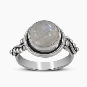 Natural Pearl Silver Rings