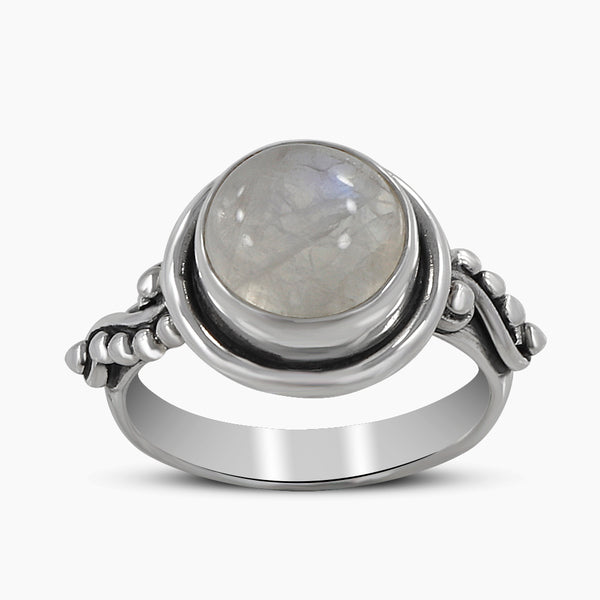 Natural Pearl Silver Rings