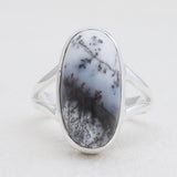 Natural Labradorite Silver Rings