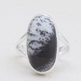 Natural Labradorite Silver Rings