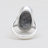 Natural Labradorite Silver Rings