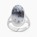 Natural Labradorite Silver Rings