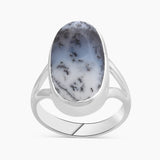 Natural Labradorite Silver Rings