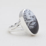 Natural Labradorite Silver Rings