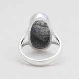 Natural Labradorite Silver Rings