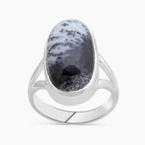 Natural Labradorite Silver Rings