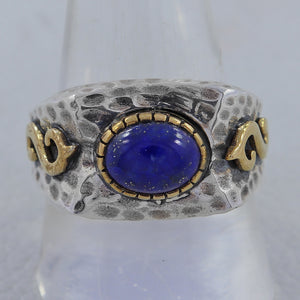 925 Sterling Silver Lapis Lazuli Ring