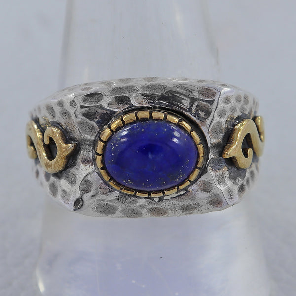 925 Sterling Silver Lapis Lazuli Ring
