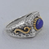 Lapis Lazuli Silver Ring