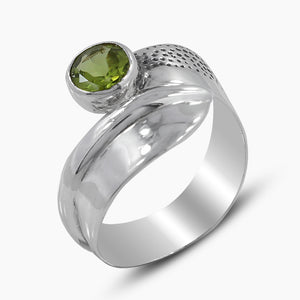 925 Sterling Silver Smoky Quartz Rings