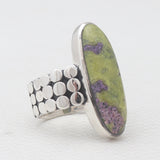 Tasmanian Serpentine Silver Rings