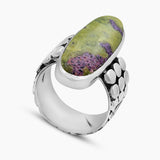 Tasmanian Serpentine Silver Rings