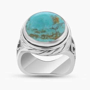 Boulder Turquoise Sterling Silver Rings