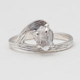 925 Sterling Silver Herkimer Quartz Rings