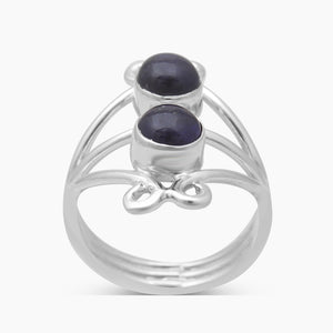 925 Sterling Silver Iolite Rings