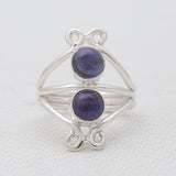 925 Sterling Silver Iolite Rings