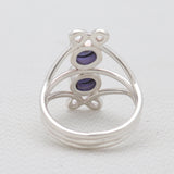 925 Sterling Silver Iolite Rings