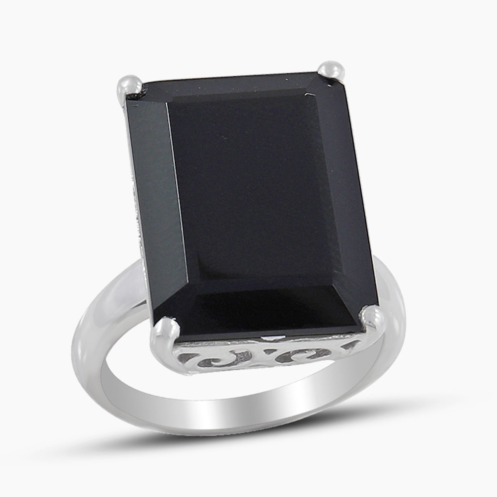 925 Sterling Silver Black Onyx Rings