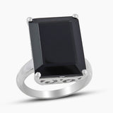925 Sterling Silver Black Onyx Rings