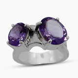 925 Sterling Silver Rainbow Moonstone Rings