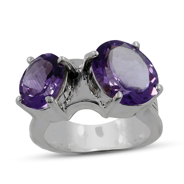 Natural Rainbow Moonstone 925 Sterling Silver Ring