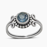 Peridot Silver Rings