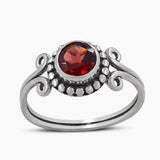 Peridot Silver Rings