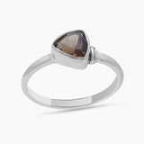 Garnet Silver Rings