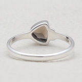 Garnet Silver Rings